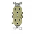 American Imaginations 8.63 in. x 12.13 in. x 1.88 in. Electrical Receptacle  in Ivory AI-35013